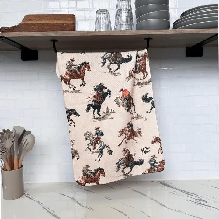 Rodeo Tea Towel