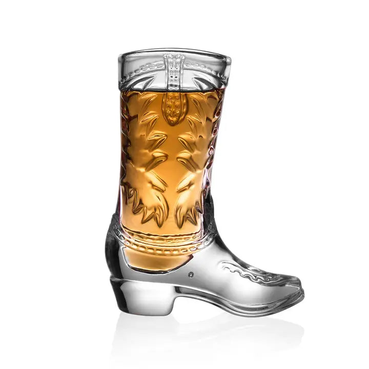 Cowboy Boot Shot Glass