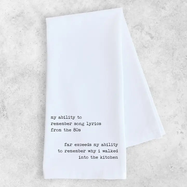 Teenage Daughter Tea Towel