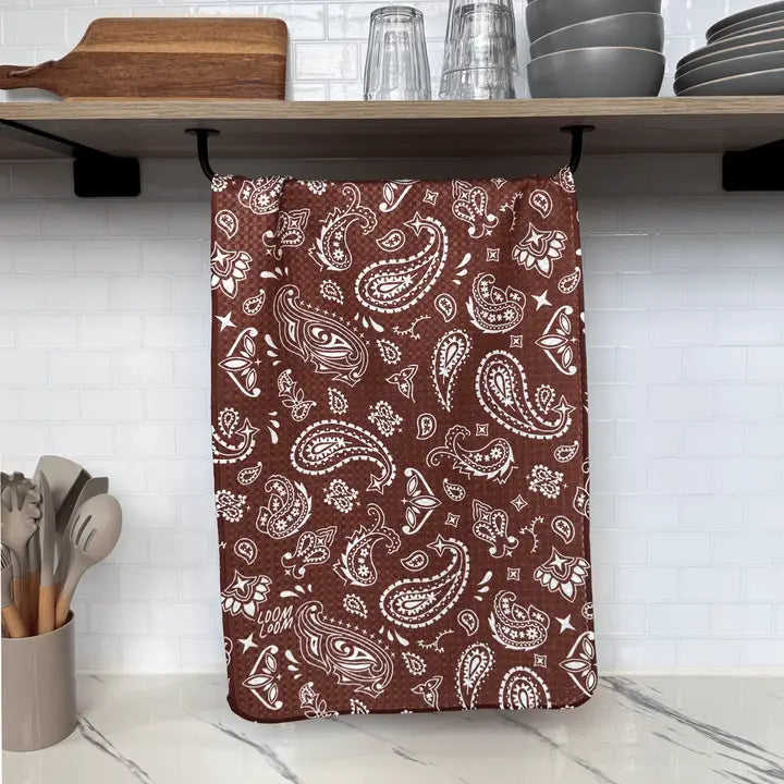 Rodeo Bandana Reversible Tea Towel