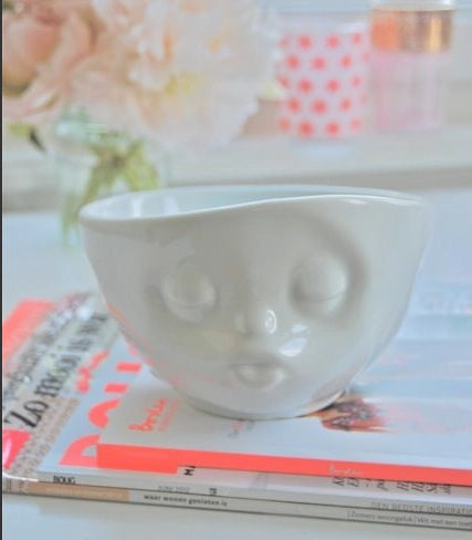 Kissing Face Bowl, 6.5 oz