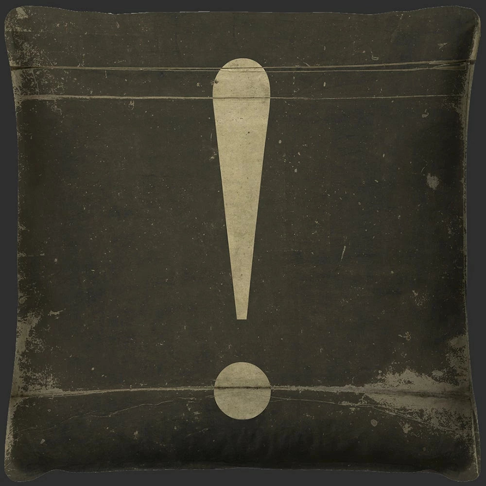 Exclamation Pillow