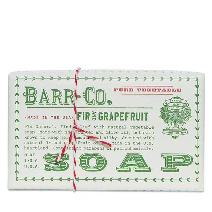 Fir & Grapefruit Triple Milled Bar Soap