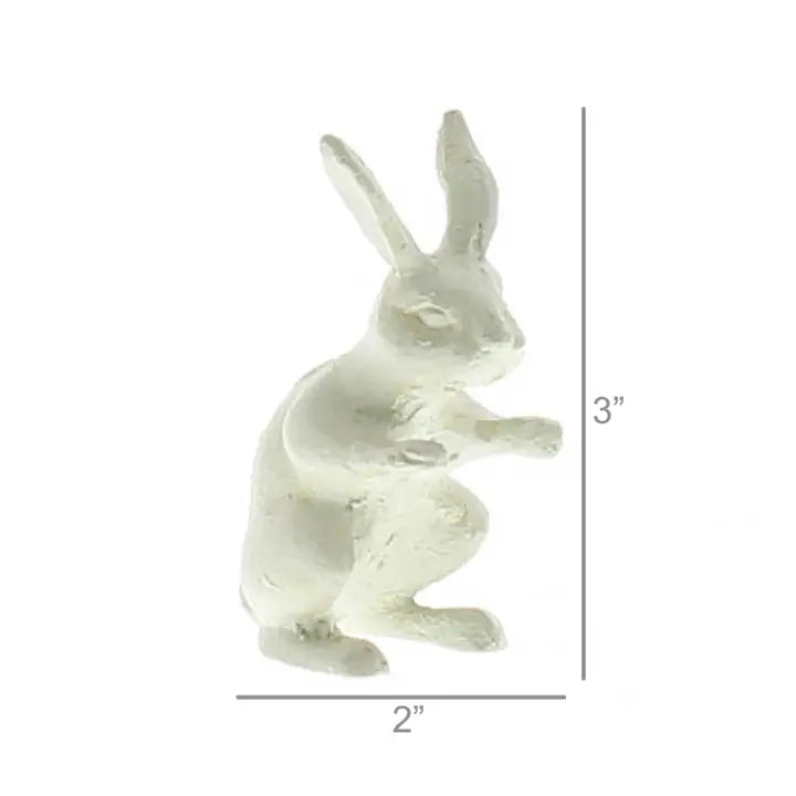 Curious Rabbit-Antique White