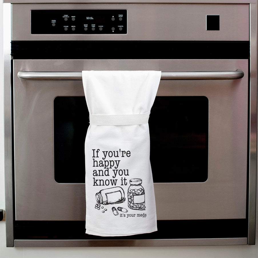 If You're Happy Tea Towel