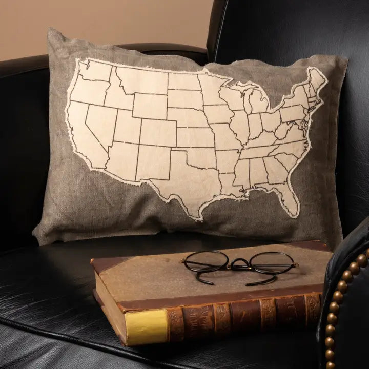 USA Cream Pillow