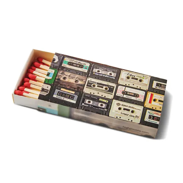 Cassette Tape Box Matches