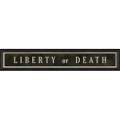 LIBERTY or DEATH Sign