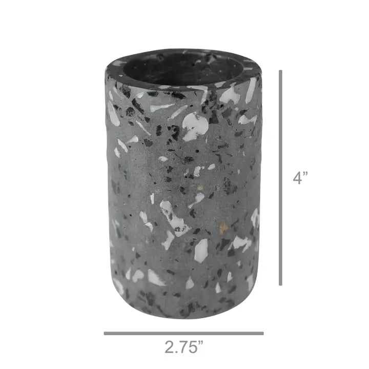 Black Terrazzo Cup