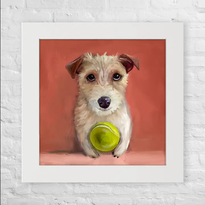 Dog Obsession Happy Square