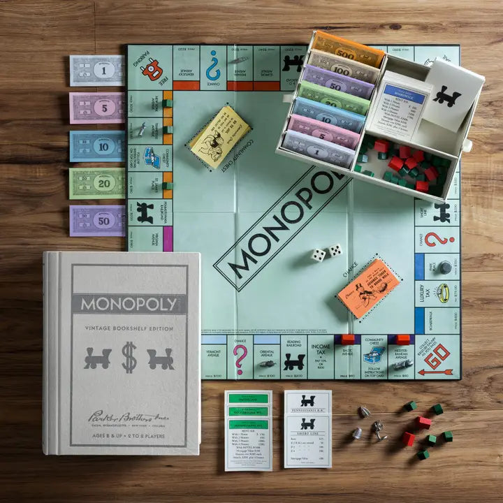 Monopoly Vintage Bookshelf Edition