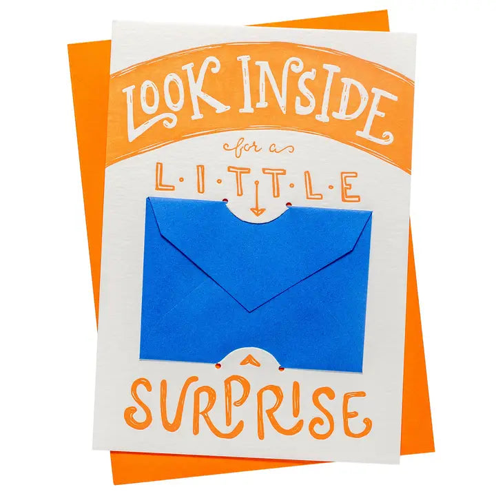 Little Surprise Gift Card Holder