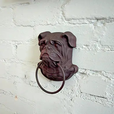 Bulldog Towel Holder