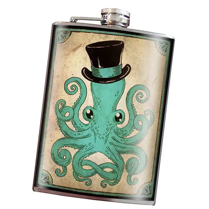 Gentleman Octopus Flask