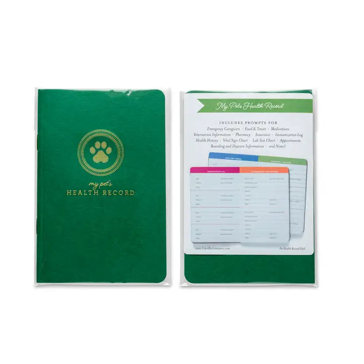 My Pet's Health Record Journal