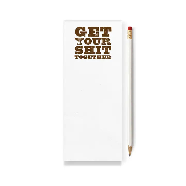 Get Your Shit Together Notepad