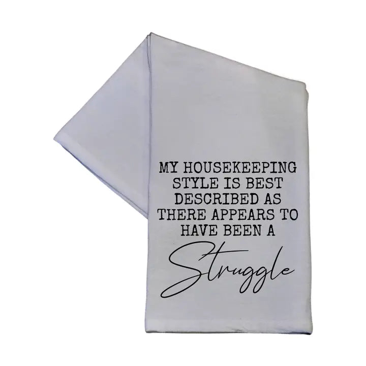 My Housekeeping Style Tea Towel