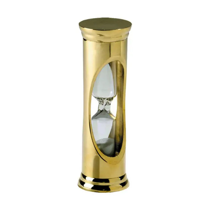 Brass 3 Minute Sandglass