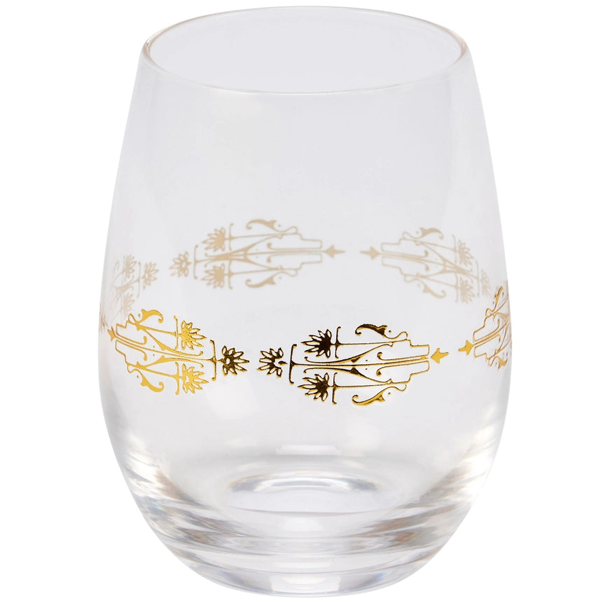 Art Deco Wine Glass