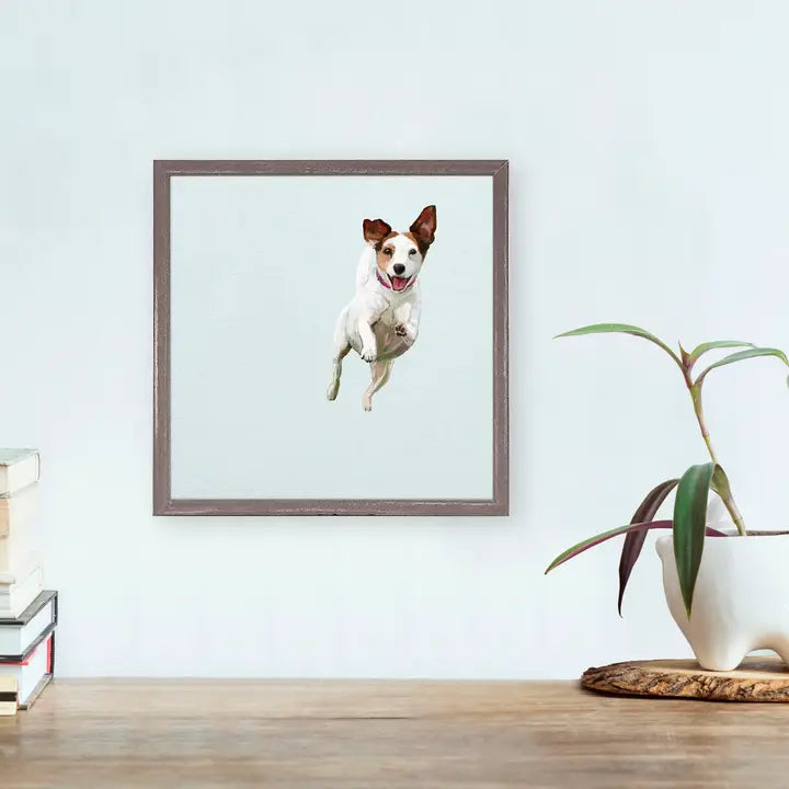 Jump For Joy Jack Russell Mini Canvas