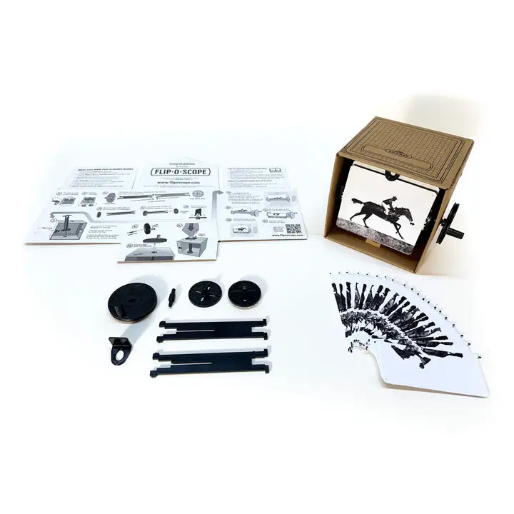 Fliposcope - Galloping Horse DIY Flipbook Machine Keepsake