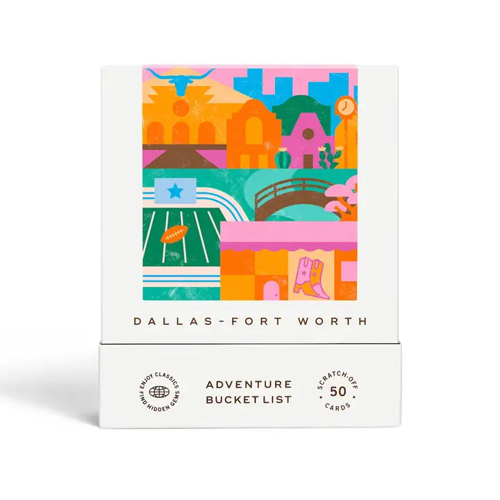 Dallas-Fort Worth Adventure Bucket List Scratch Offs