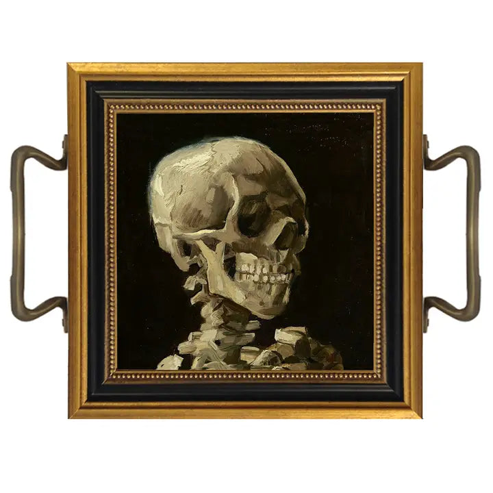 Skull Tray with Handles