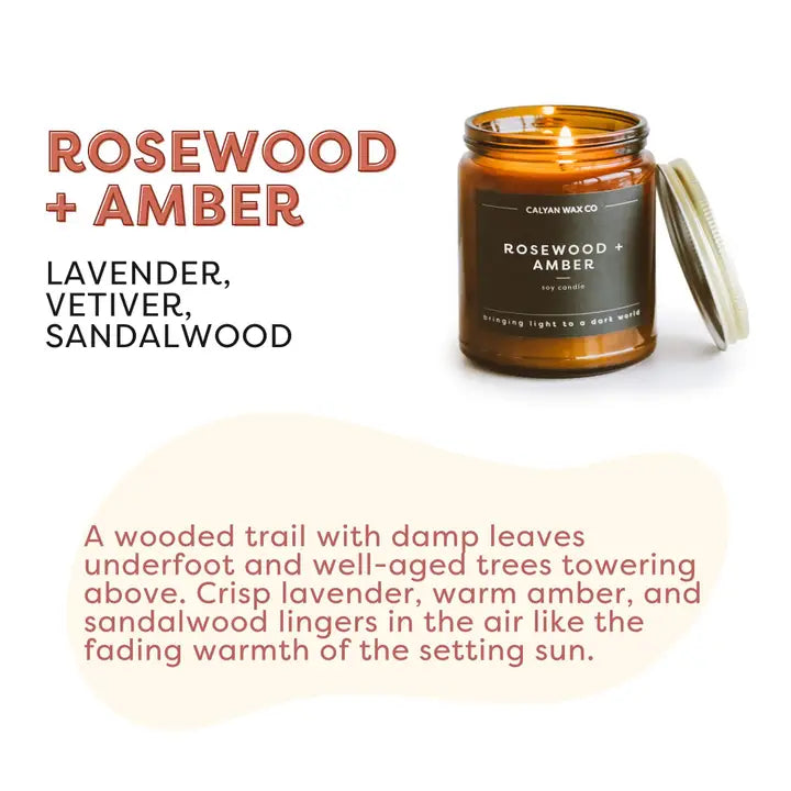 Rosewood + Amber
