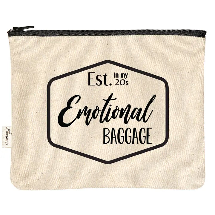 Emotional Baggage Est. in My 20s Zipper Pouch