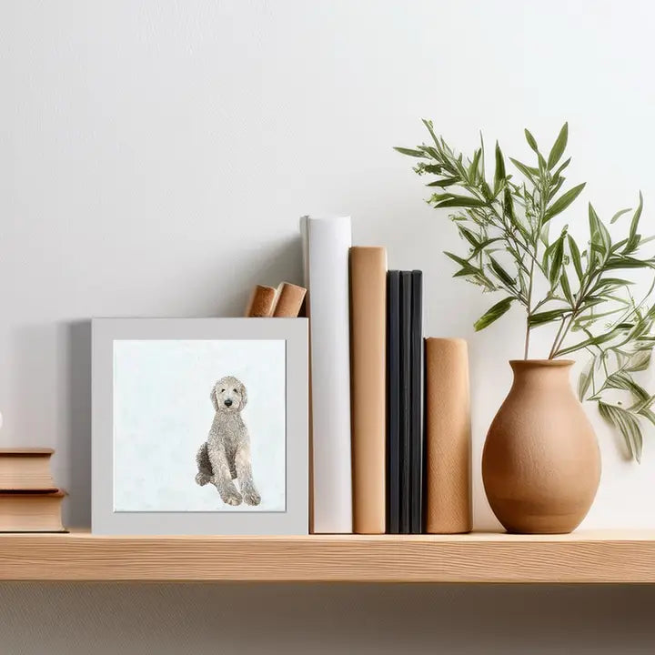 All Legs Labradoodle Happy Square