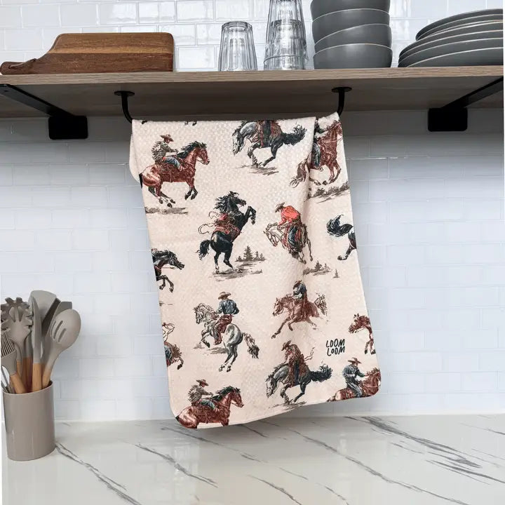Rodeo Bandana Reversible Tea Towel