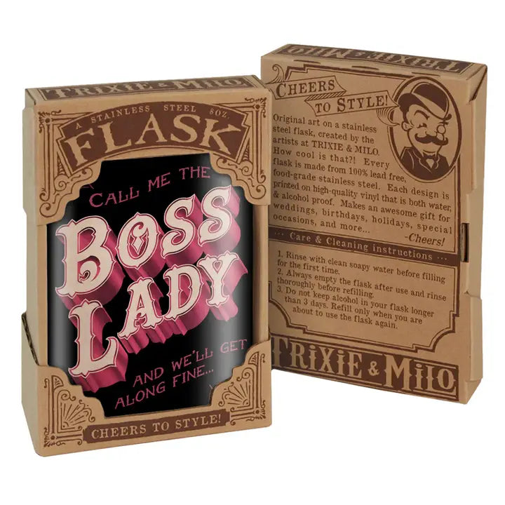 Boss Lady Flask