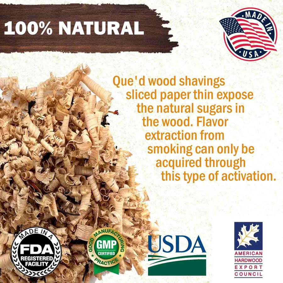 Whiskey Barrel Oak - Foghat Culinary Smoking Fuel, 4oz