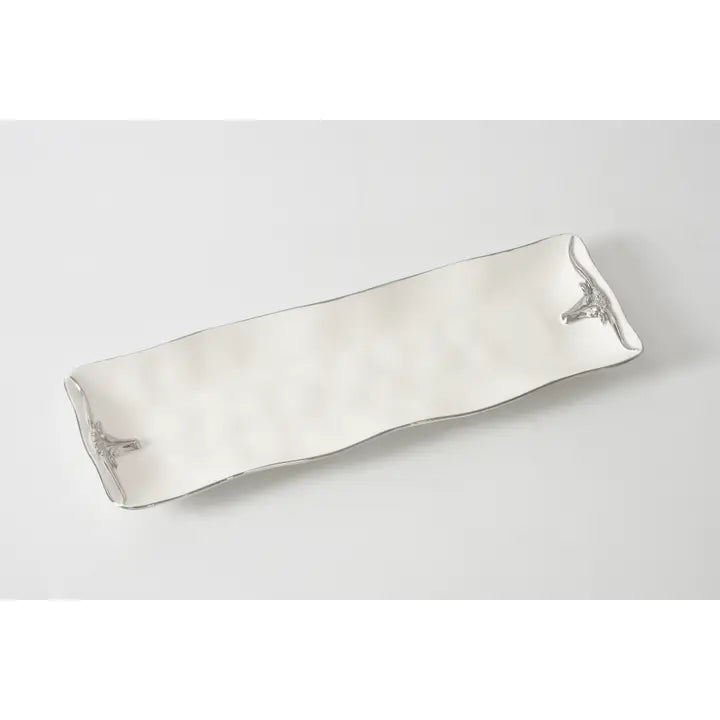 Longhorn Rectangular Serving Platter