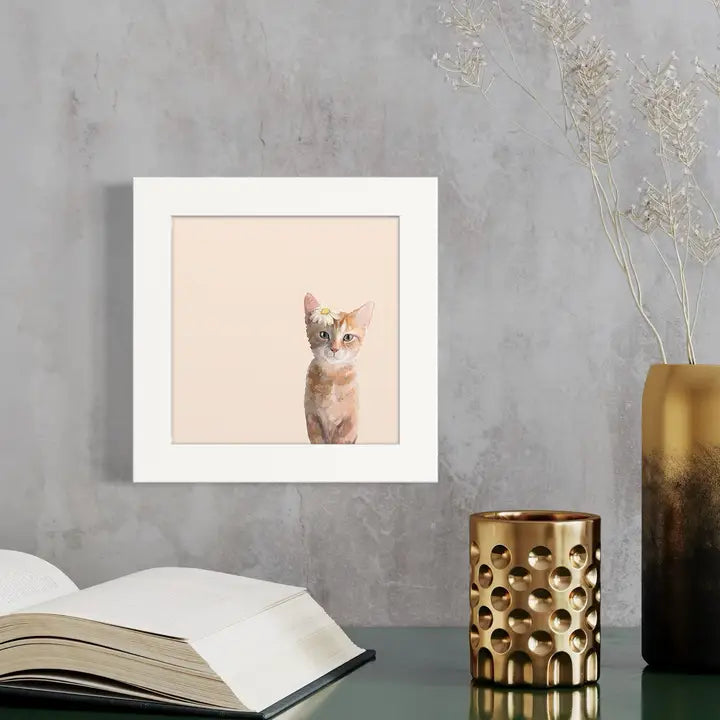 Daisy Kitten Happy Square