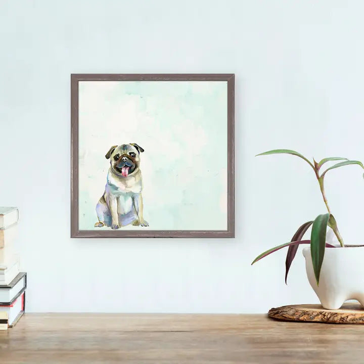 Pug Mini Canvas