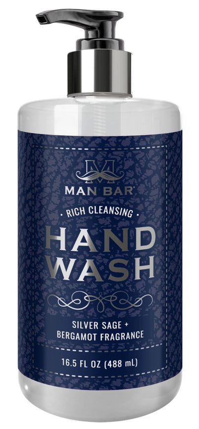 Man Bar Hand Wash Silver Sage & Bergamot