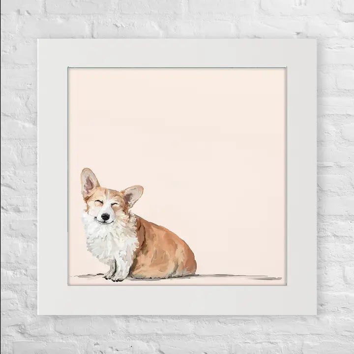 Happiest Dogs Are Corgis Happy Square