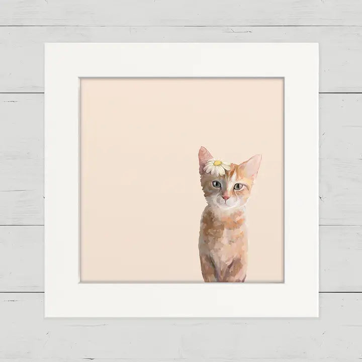 Daisy Kitten Happy Square