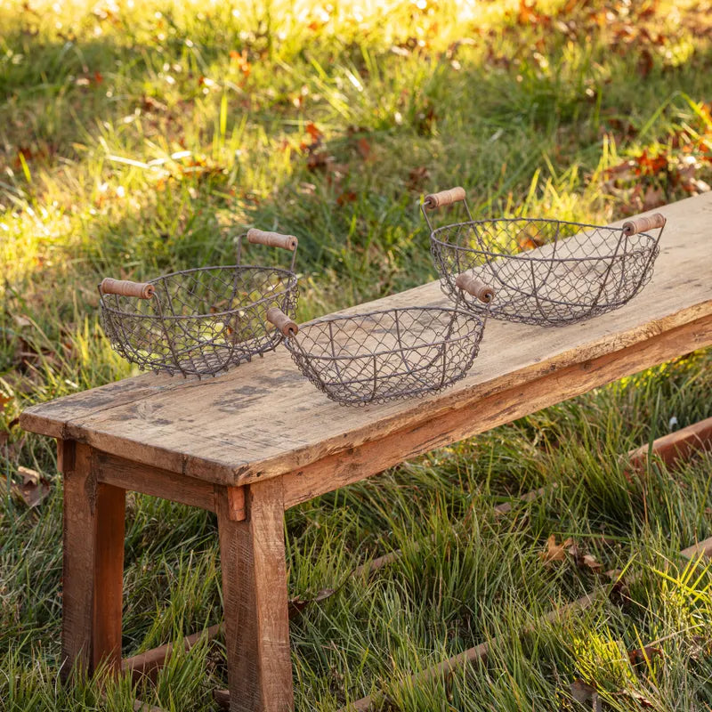 Wire Farm Basket, Sm