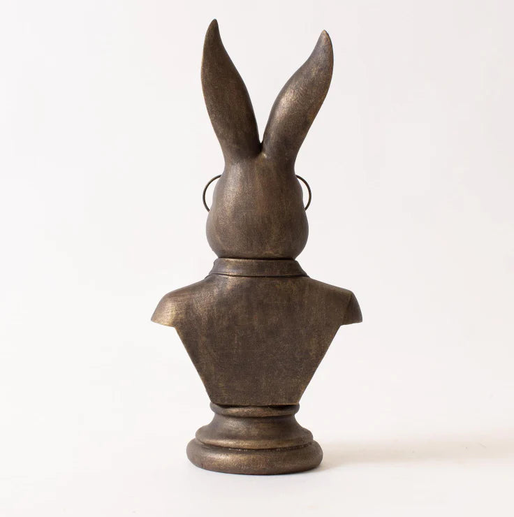 Bespectacled Rabbit Bust