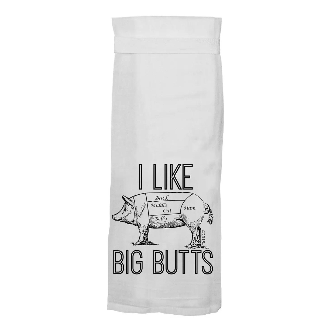 I Like Big Butts Tea Towel