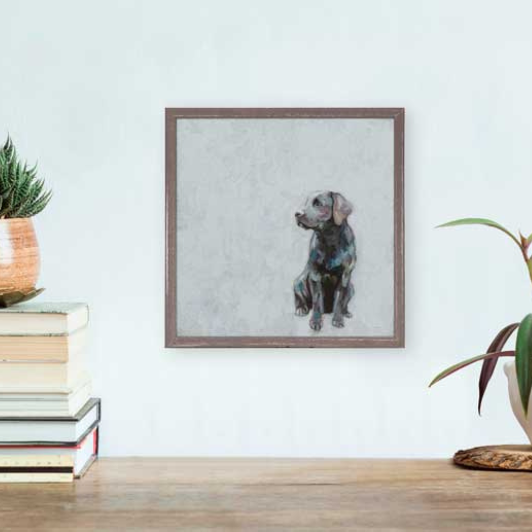 A Very Fine Dog Mini Framed Canvas