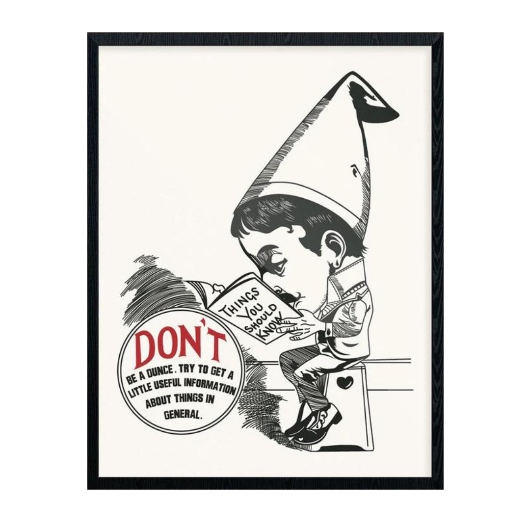 Don't Be A Dunce