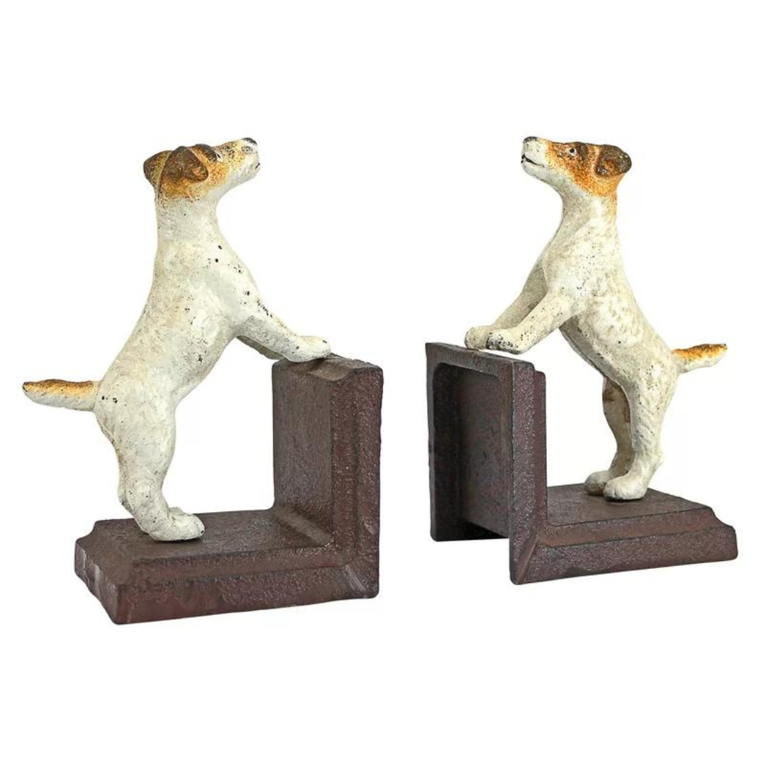 Jack Russell Terrier Bookends