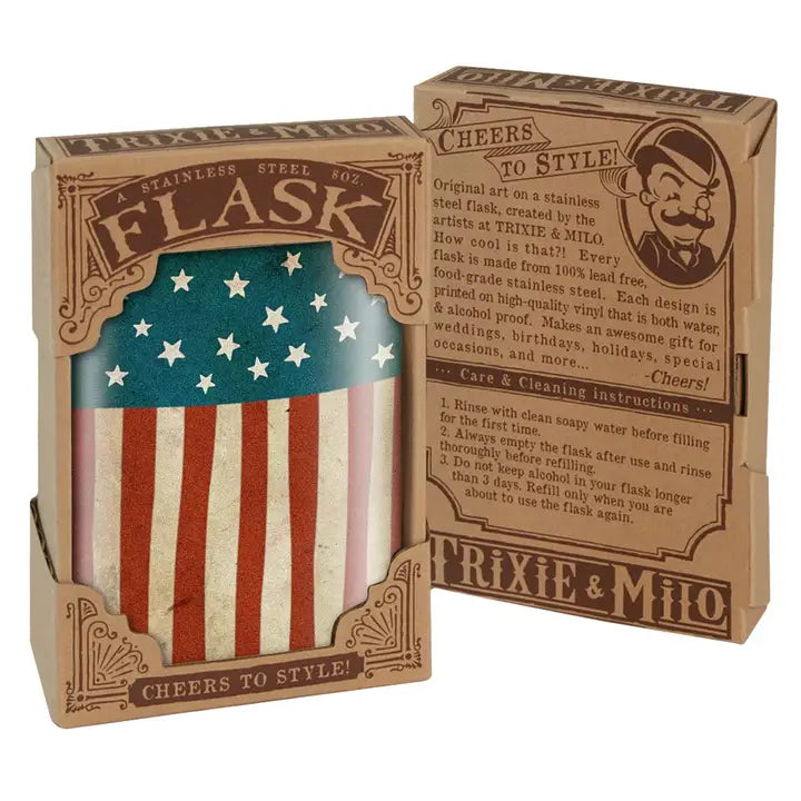 Old Glory Flask