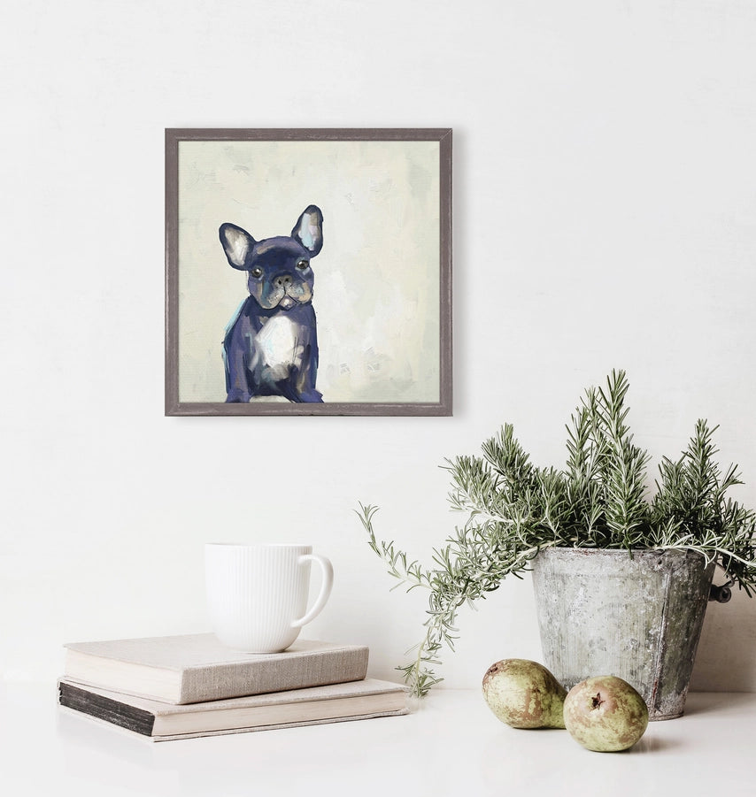 Frenchie Pup Canvas