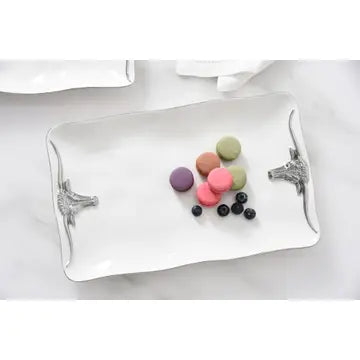 Longhorn Rectangular Platter