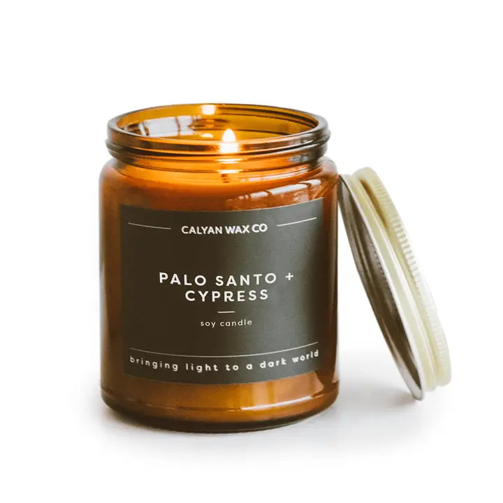 Palo Santo & Cypress Candle