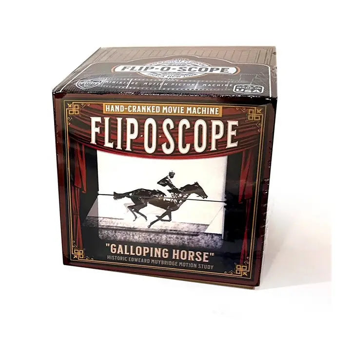 Fliposcope - Galloping Horse DIY Flipbook Machine Keepsake